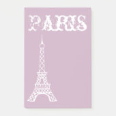 Lavender Paris Post schrijft Post-it® Notes (Voorkant)