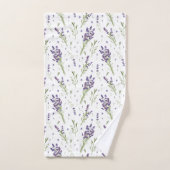 Lavender Pattern Bad Handdoek (Handdoek)
