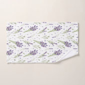 Lavender Pattern Bad Handdoek (Handdoek)
