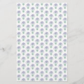 Lavender Pattern Gift Soap Wrap | Lijnpapier (Voorkant)