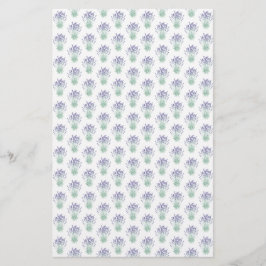 Lavender Pattern Gift Soap Wrap | Lijnpapier