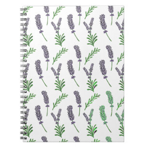 Lavender Pattern Notitieboek