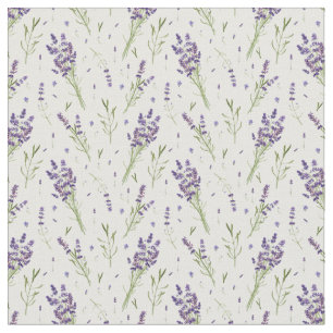 Lavender Pattern Stof