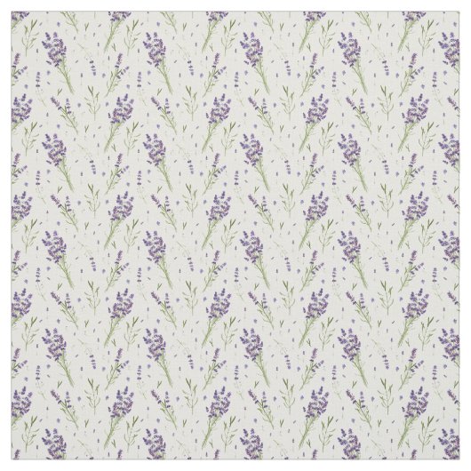 Lavender Pattern Stof (Swatch)