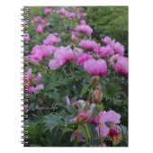 Lavender Peonies Notitieboek (Voorkant)