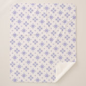 Lavender Petal Cozy Sherpa Deken (Voorkant)