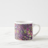 Lavender Pink Rose Petals Waterverf Espresso Kop (Rechts)