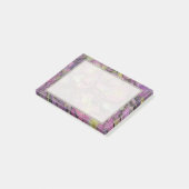 Lavender Pink Rose Petals Waterverf Post-it® Notes (Schuin)