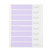 Lavender Pinstripes (Vel)