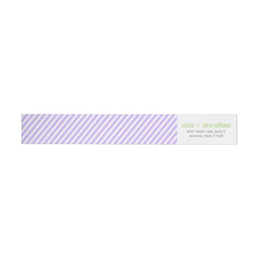 Lavender Pinstripes (Individueel)