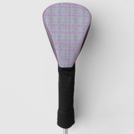 Lavender Plaid Artisan Golfheadcover