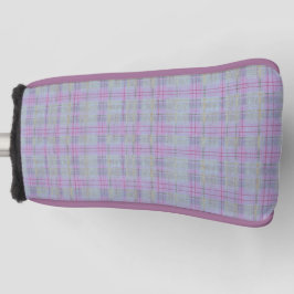 Lavender Plaid Artisan Golfheadcover
