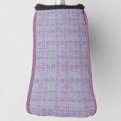 Lavender Plaid Artisan  Golfheadcover (Draai 90)