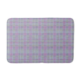 Lavender Plaid Harmony Badmat