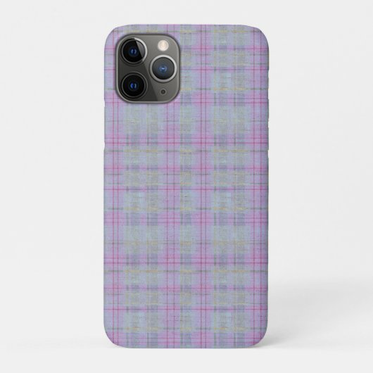 Lavender Plaid Harmony  Case-Mate iPhone Case (Achterkant)