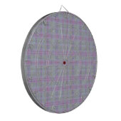 Lavender Plaid Harmony Dartbord (Voorkant Links)