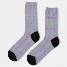 Lavender Plaid Harmony Sokken