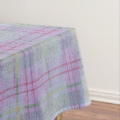 Lavender Plaid Harmony  Tafelkleed (Voorbeeld)