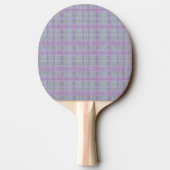 Lavender Plaid Harmony  Tafeltennisbatje (Achterkant)