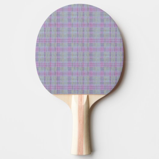 Lavender Plaid Harmony  Tafeltennisbatje (Voorkant)