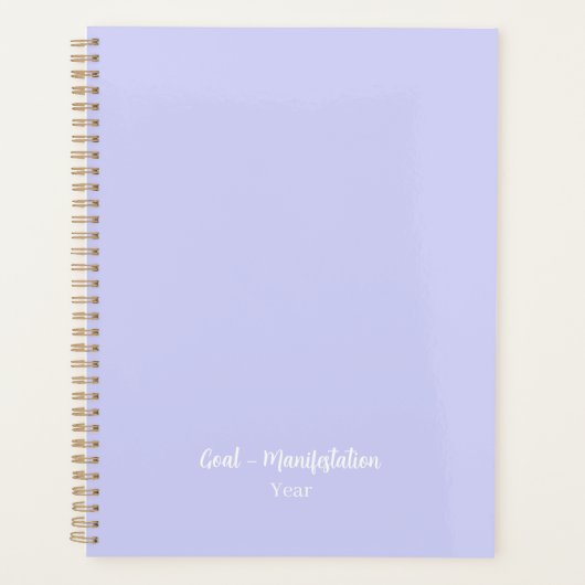 Lavender Planner (Voorkant)