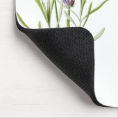  Lavender plant aanpasbaar mousepad Muismat (Hoek)