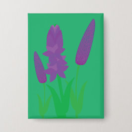 Lavender Plants Button