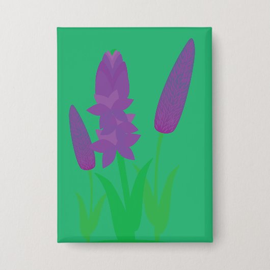 Lavender Plants Button (Voorkant)