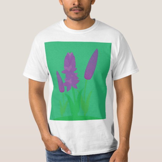 Lavender Plants T-shirt (Voorkant)