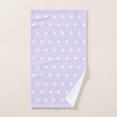 Lavender Polka Dot Bad Handdoek (Handdoek)