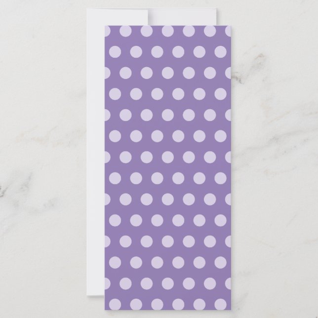 Lavender Polka Dots (Voorkant)