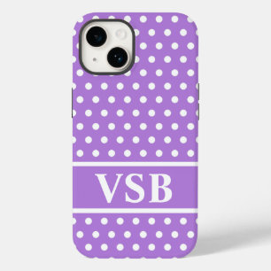 Lavender Polka Dots Case-Mate iPhone Case