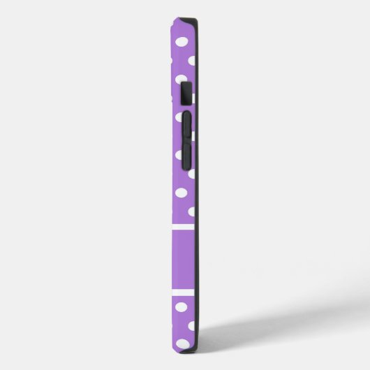 Lavender Polka Dots Case-Mate iPhone Case (Achterkant / Links)