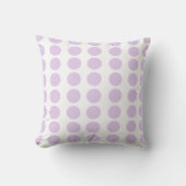 Lavender Polka Dots Design Kussen (Voorkant)