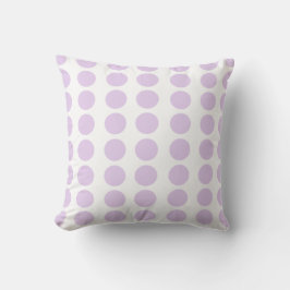 Lavender Polka Dots Design Kussen