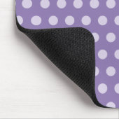 Lavender Polka Dots Muismat (Hoek)