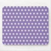 Lavender Polka Dots Muismat (Voorkant)