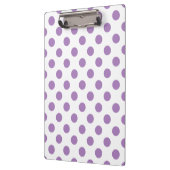 Lavender polka stipt wit klembord (Links)