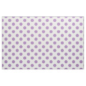 Lavender polka stipt wit stof (Fat Quarter)