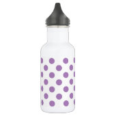 Lavender polka stipt wit waterfles  (Links)