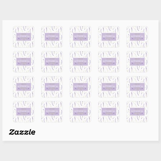 Lavender Product Stickers (Vel)