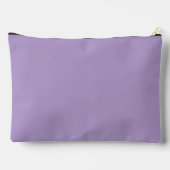 Lavender purple accessory pouch with monogram etui (Achterkant)