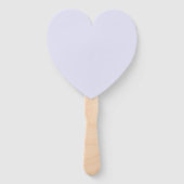 Lavender Purple Heart Fan for Elegant Event Comfor Handwaaier (Achterkant)