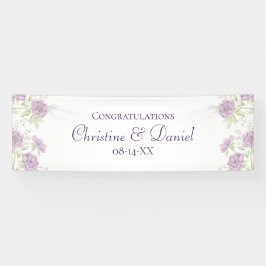 Lavender Purple Rose Wedding Spandoek