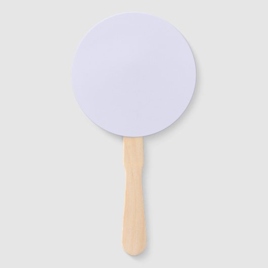 Lavender Purple Round Fan for Elegant Event Comfor Handwaaier (Voorkant)