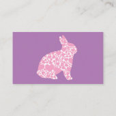 Lavender Rabbit Breeder Visitekaartje (Achterkant)