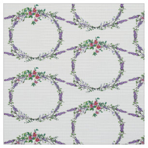 Lavender Red Rose en Eucalyptus Stof