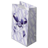 Lavender Reflection met Bow Monogram Small Klein Cadeauzakje (Achterkant Gekanteld)