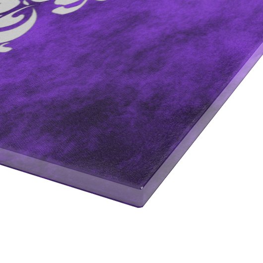 Lavender Ribbon met Wings Snijplank (Hoek)