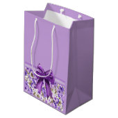 Lavender Romantic Medium Cadeauzakje (Achterkant Gekanteld)